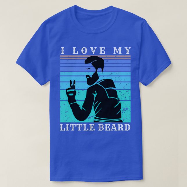 Camiseta Me Encanta Mi Pequeña Barba 13 (Diseño del anverso)