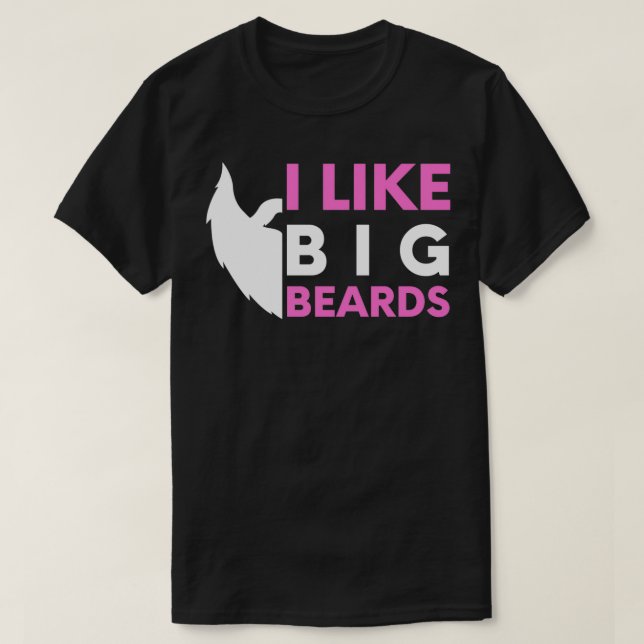 Camiseta Me Encanta Mi Pequeña Barba 41 (Diseño del anverso)
