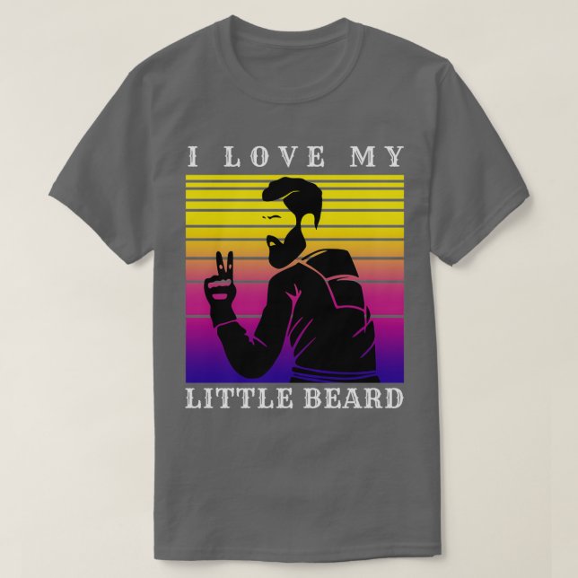 Camiseta Me Encanta Mi Pequeña Barba 43 (Diseño del anverso)