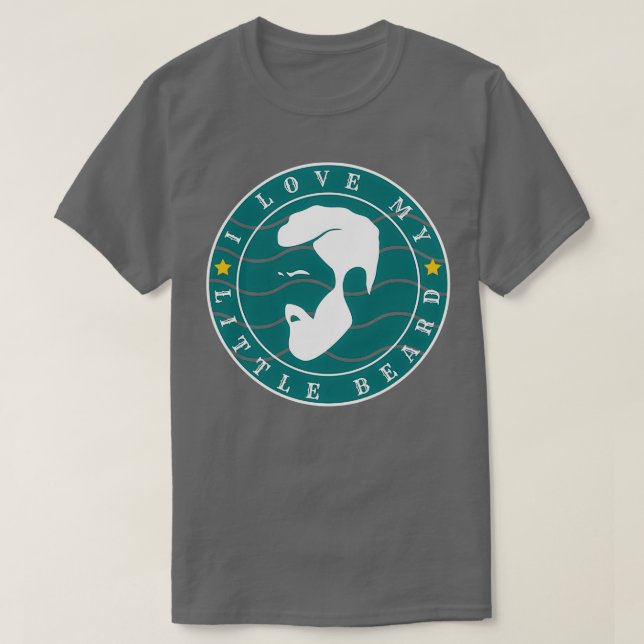 Camiseta Me Encanta Mi Pequeña Barba 47 (Diseño del anverso)