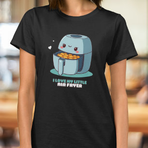 Camiseta Me encanta mi pequeño avión de aire frito caliente