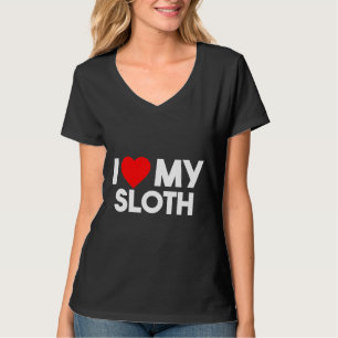 Camiseta Me Encanta Mi Perezosa Nap Sloth Lazy