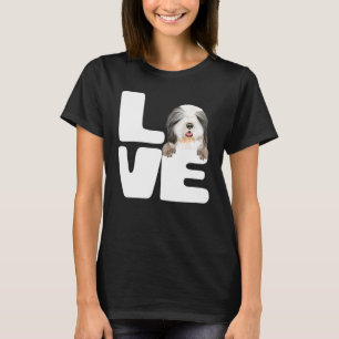 Camiseta Me Encanta Mi Perro Collie Con Cabeza