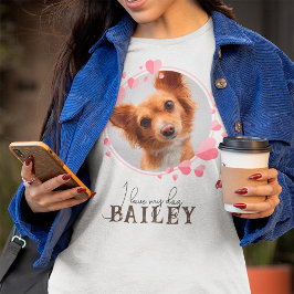 Camiseta Me encanta mi perro conejo de gato Mascota foto y 