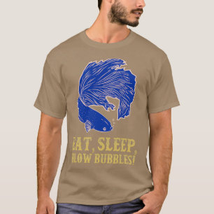 Camiseta Me Encanta Mi Pesca Betta Siamesa Luchando Con Pes