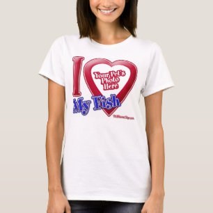 Camiseta Me encanta mi pez - Foto