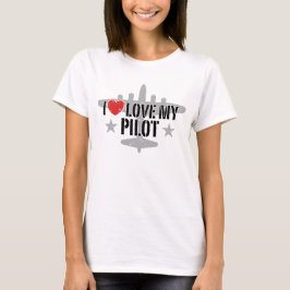 Camiseta Me encanta mi piloto