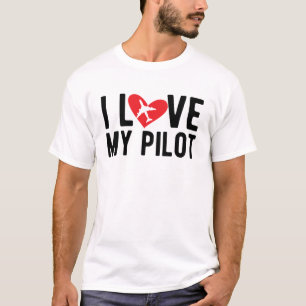 Camiseta Me encanta mi piloto