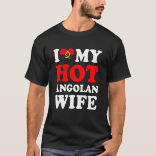Camiseta Me encanta mi regalo gracioso para mi esposa angol