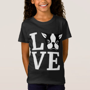 Camiseta Me encanta mi regalo para el perro por el miedo de