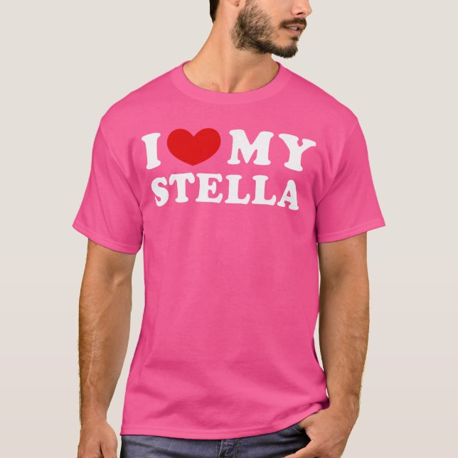 Camiseta Me encanta mi regalo Stella (Anverso)