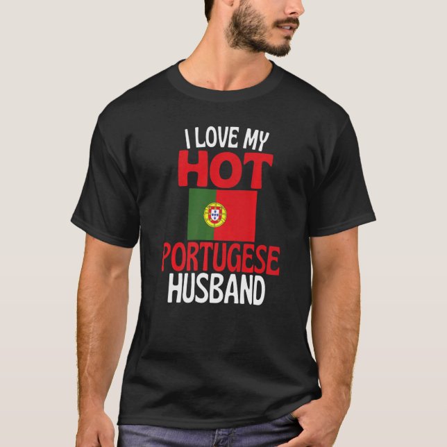Camiseta Me encanta mi relación caliente con Portugal (Anverso)