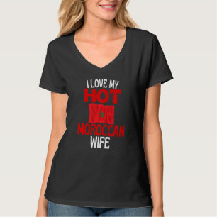 Camiseta Me encanta mi relación calurosa con Marruecos