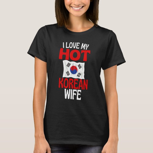 Camiseta Me encanta mi relación con Corea (Anverso)