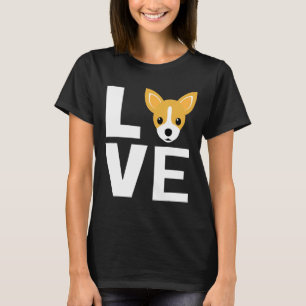 Camiseta Me encanta mi ropa de Chihuahua Cute traje de Chih