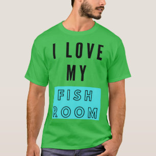 Camiseta Me encanta mi sala de pescado