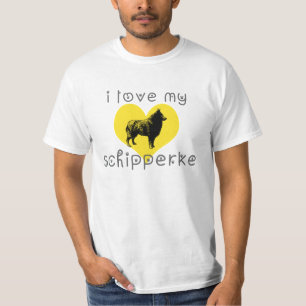 Camiseta me encanta mi schipperke