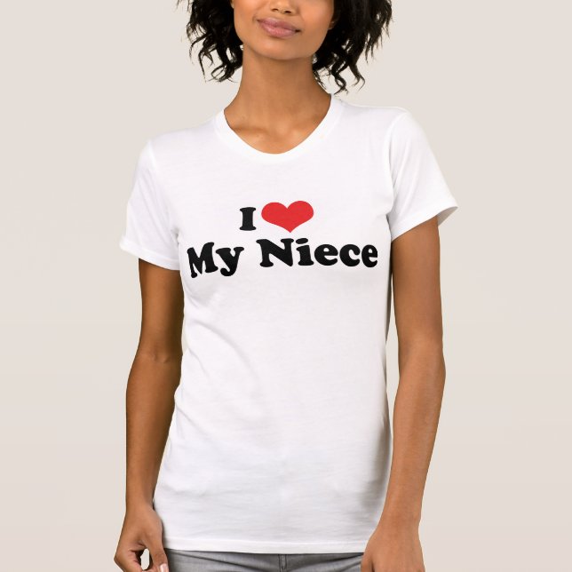 Camiseta Me Encanta Mi Sobrina (Anverso)