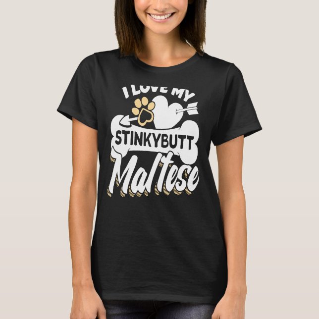 Camiseta Me encanta mi Stinkybutt (Anverso)