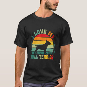 Camiseta Me encanta mi toro, dueño de perros, Mascotas anim