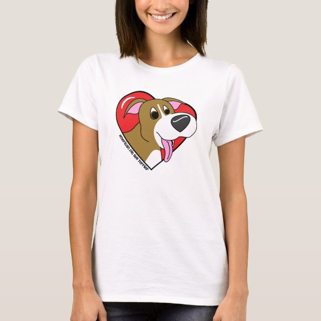Camiseta Me encanta mi Toro Pit TShirt (Personalizado) (Anverso)