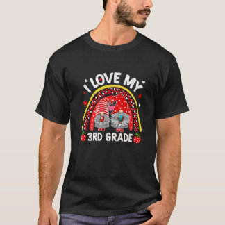 Camiseta Me Encanta Mi Viejo Arcoiris De 3er Grado De Gnome