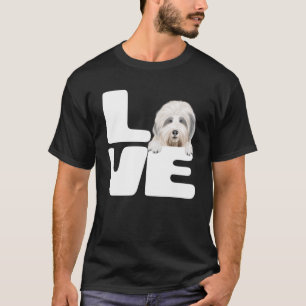 Camiseta Me encanta mi viejo perro pastor inglés