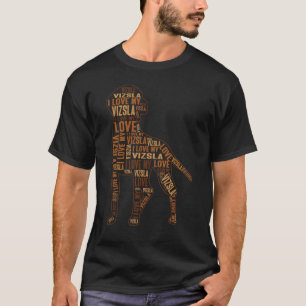 Camiseta Me encanta mi Vizsla húngara