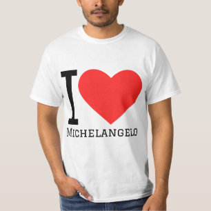 Camiseta Me encanta Michelangelo
