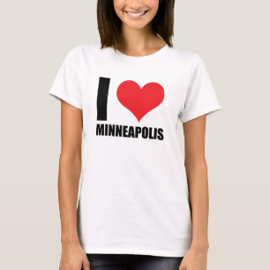 Camiseta Me encanta Minneapolis