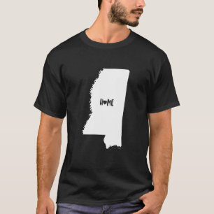 Camiseta Me Encanta Mississippi Mississippi Hogar Uu Americ