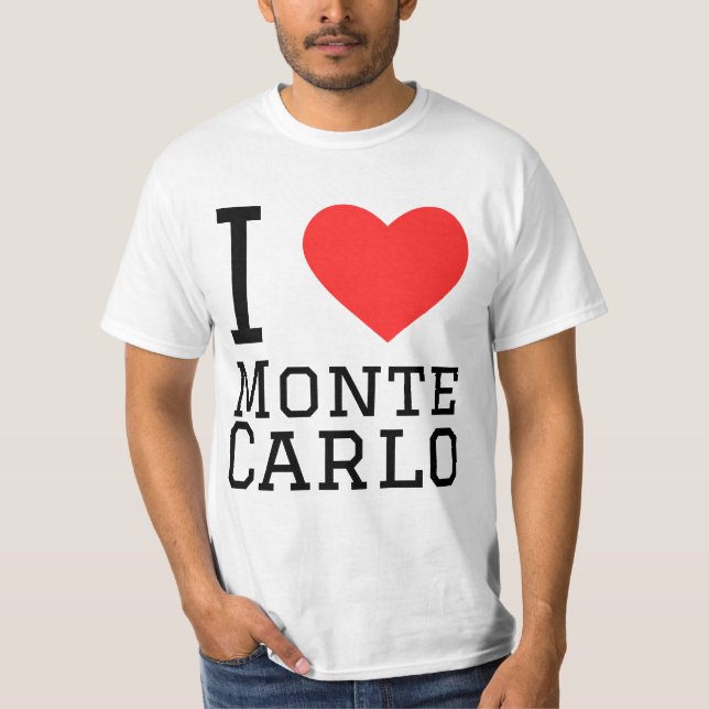 Camiseta Me encanta Monte Carlo (Anverso)