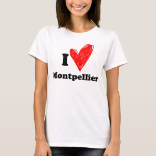Camiseta Me encanta Montpellier