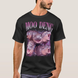 Camiseta Me encanta Moo Deng Bootleg Te amo Bouncy Pig