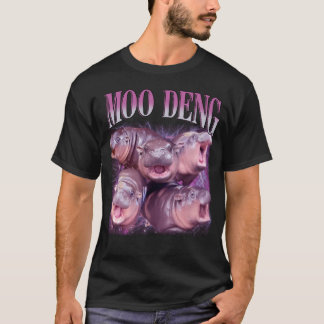 Camiseta Me encanta Moo Deng Bootleg Te amo Bouncy Pig