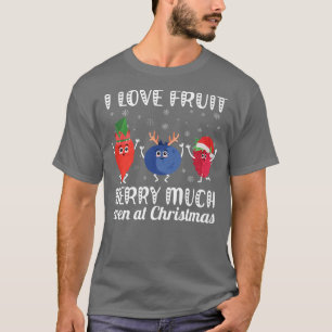 Camiseta Me Encanta Mucho La Berry De Frutas Incluso En La 