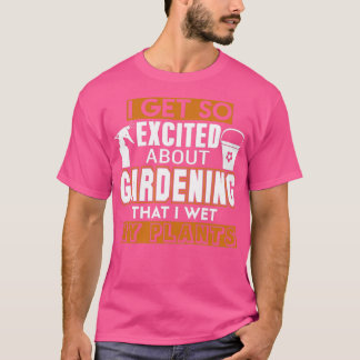 Camiseta Me Encanta Mucho La Jardinería
