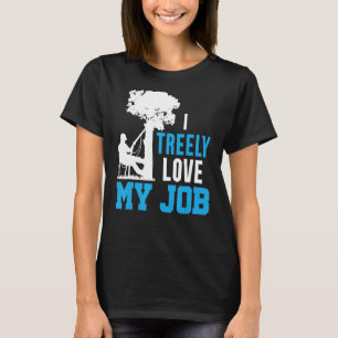 Camiseta Me Encanta Mucho Mi Lumberjack Logger De Trabajo