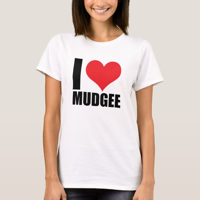 Camiseta Me encanta Mudgee (Anverso)