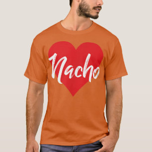 Camiseta Me Encanta Nacho Nombre T Nombrado Corazón