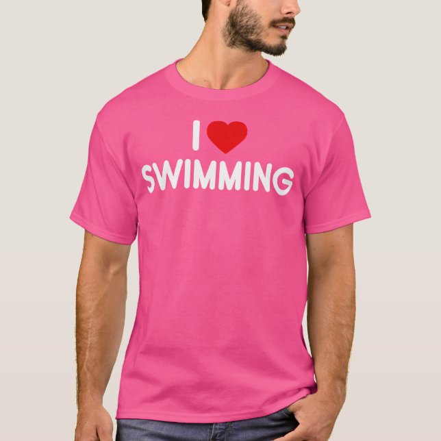 Camiseta Me Encanta Nadar (Anverso)
