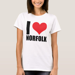 Camiseta Me encanta Norfolk