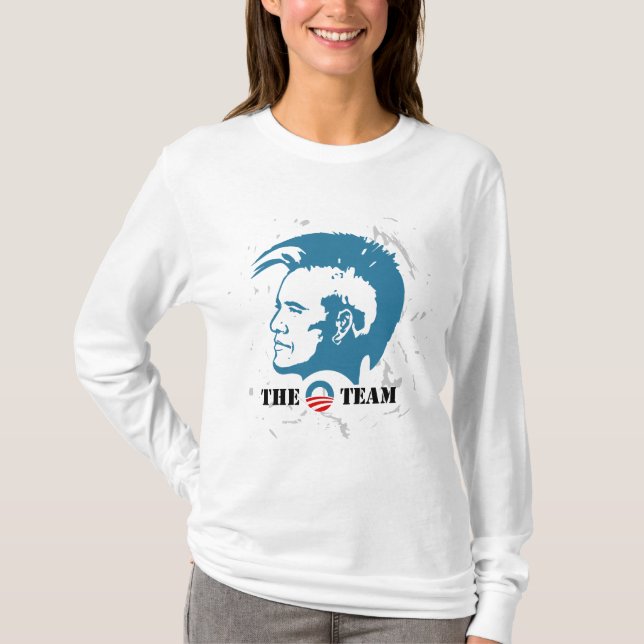 Camiseta Me encanta Obama 2012 (Anverso)