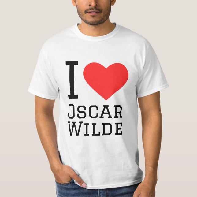 Camiseta me encanta Oscar wilde (Anverso)