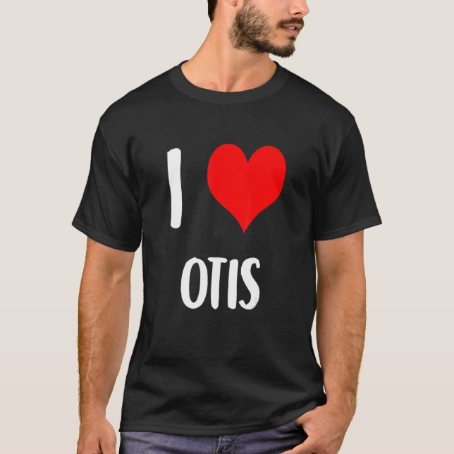 Camiseta Me encanta OTIS valentine, lo siento señoras coraz (Anverso)