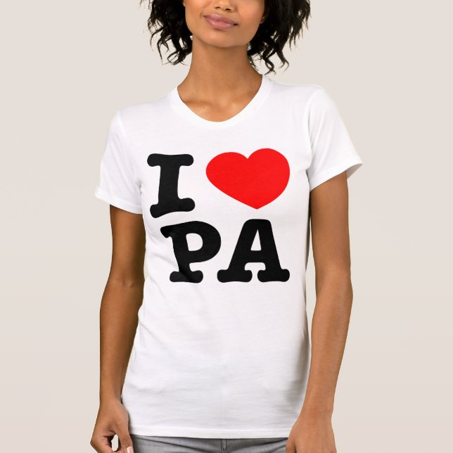 Camiseta ME ENCANTA PA Pennsylvania (Anverso)