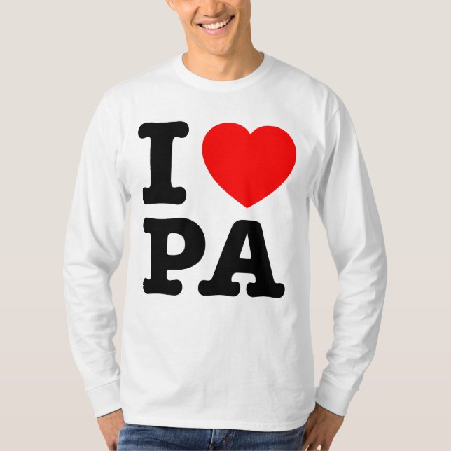 Camiseta ME ENCANTA PA Pennsylvania (Anverso)