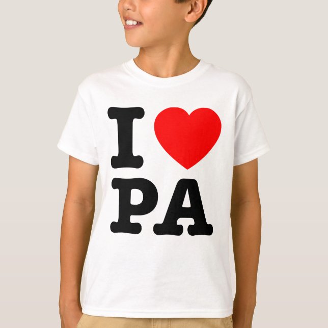 Camiseta ME ENCANTA PA Pennsylvania (Anverso)