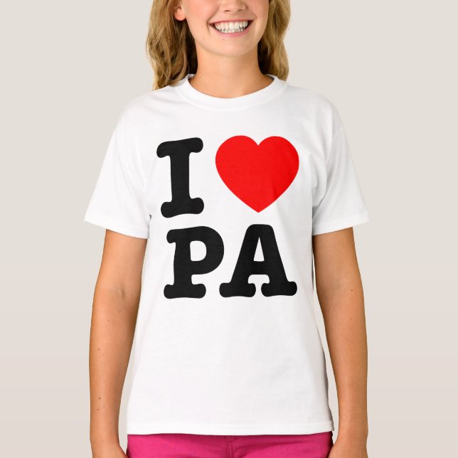 Camiseta ME ENCANTA PA Pennsylvania (Anverso)
