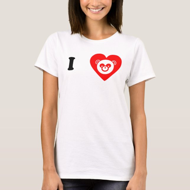 CAMISETA ME ENCANTA PANDA (Anverso)